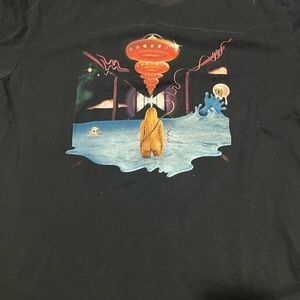 Kesha Next Level Apparel Black Band Tee